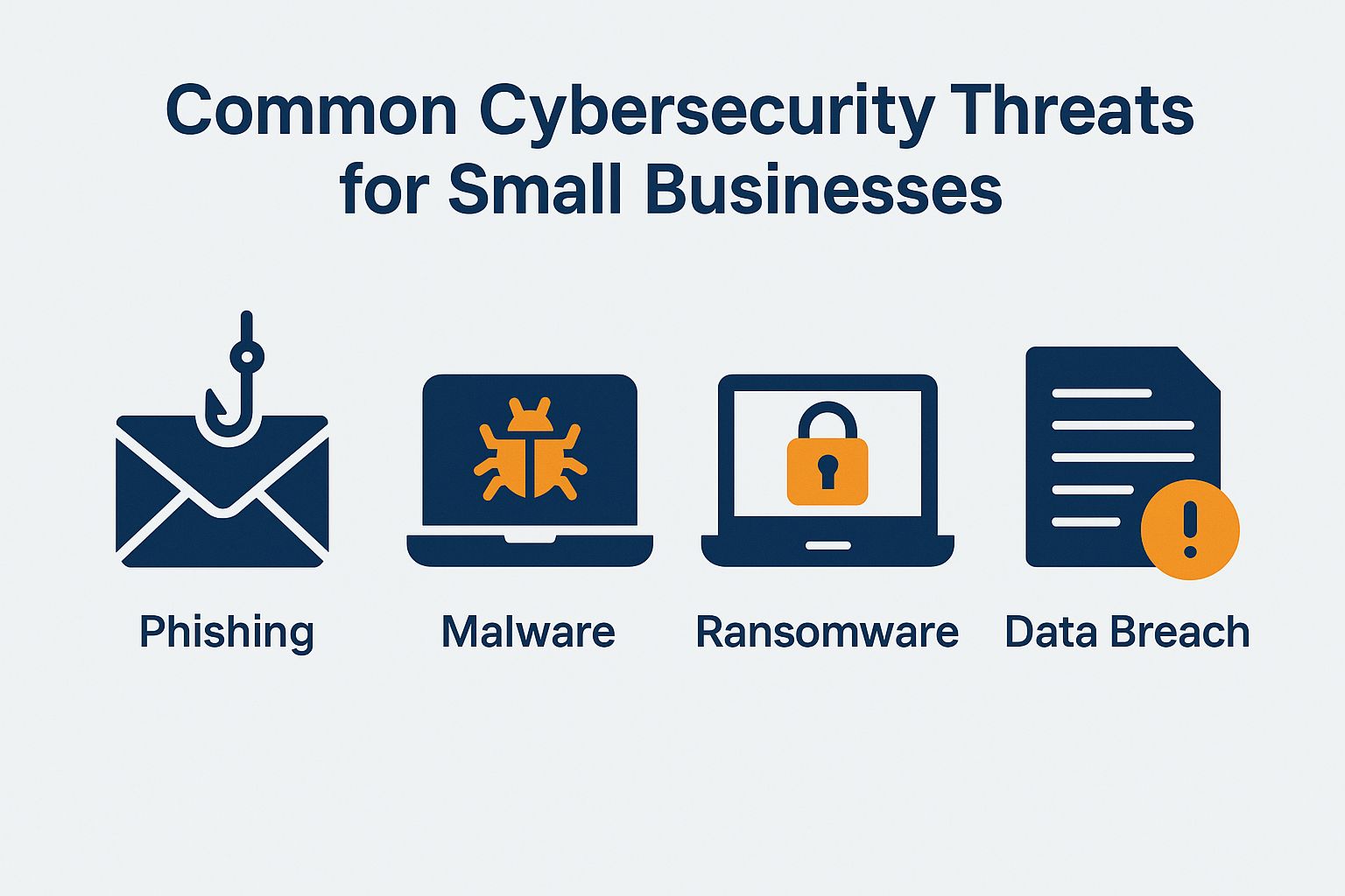 Common Cybersecurity Threats for Small Businesses