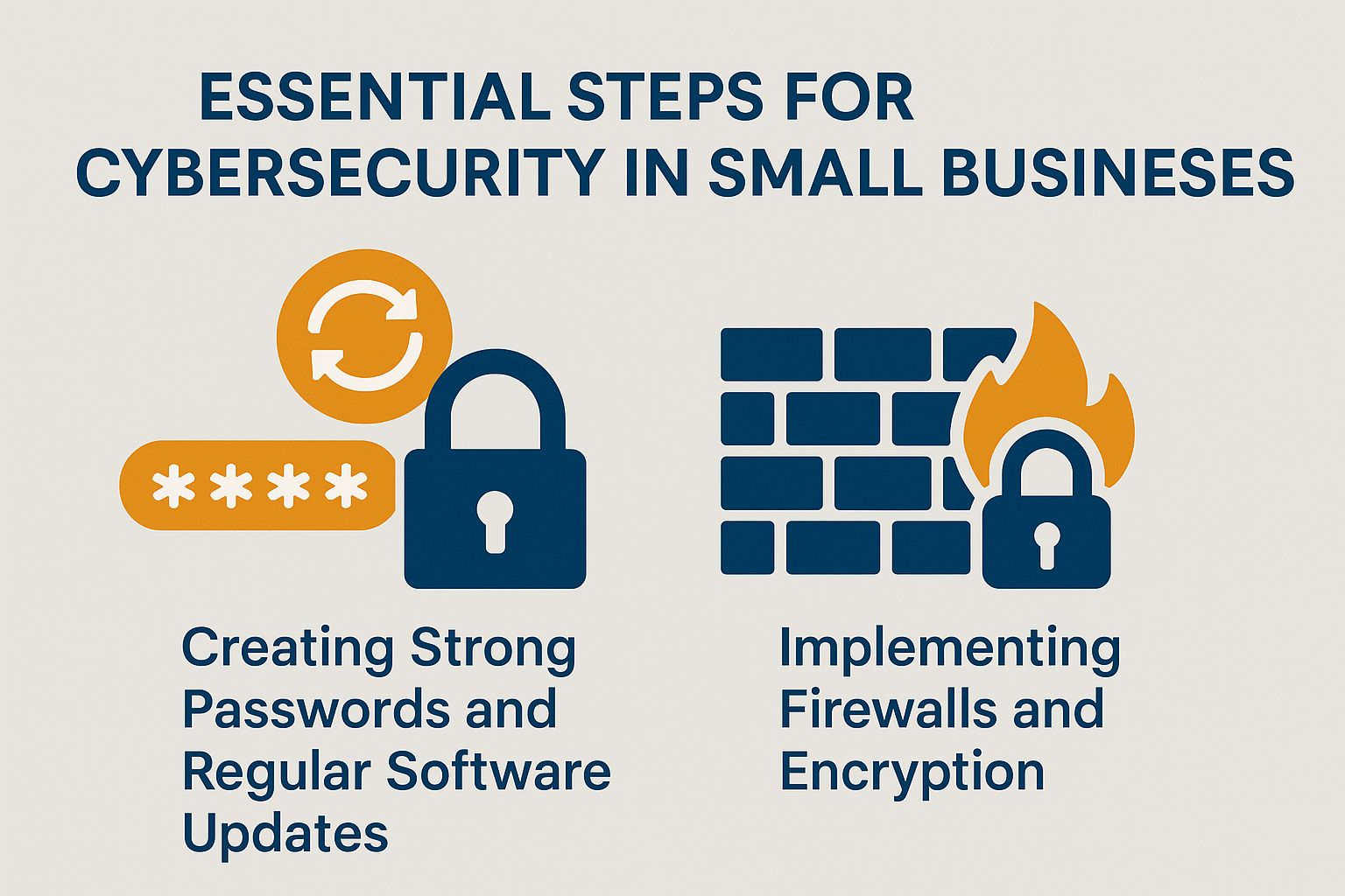 Essential Steps for Cybersecurity in Small Businesses