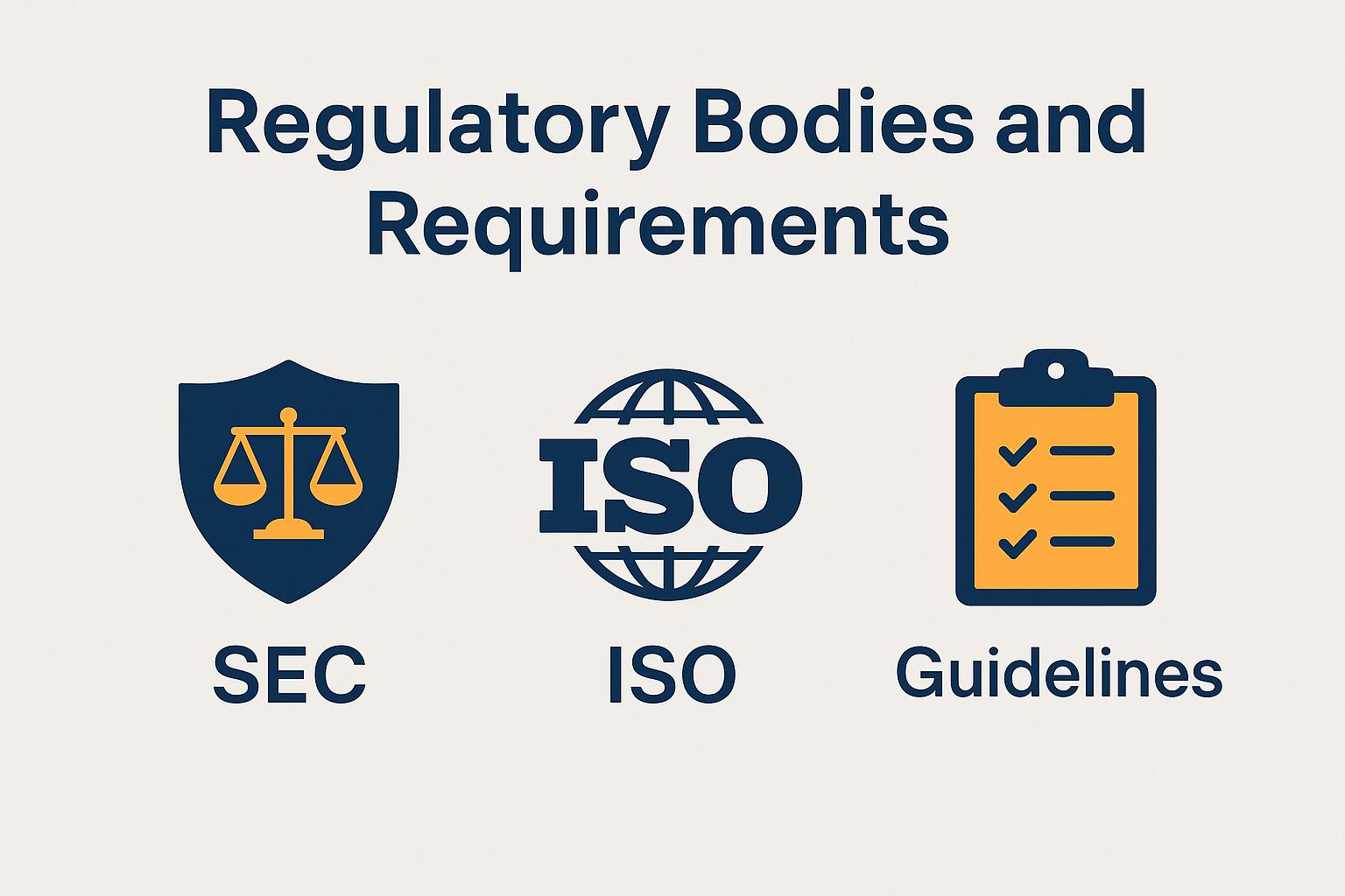 Regulatory Bodies and Requirements