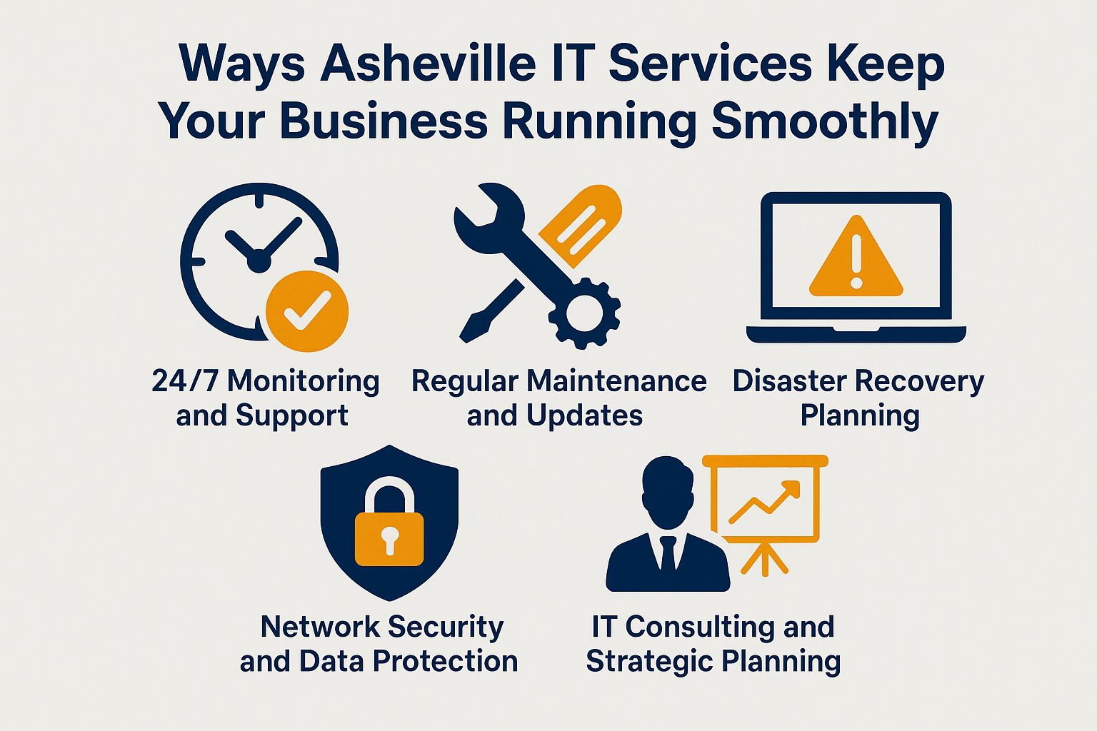 Ways Asheville IT Services Keep Your Business Running Smoothly