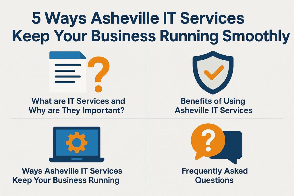 5 Ways Asheville IT Services Keep Your Business Running Smoothly