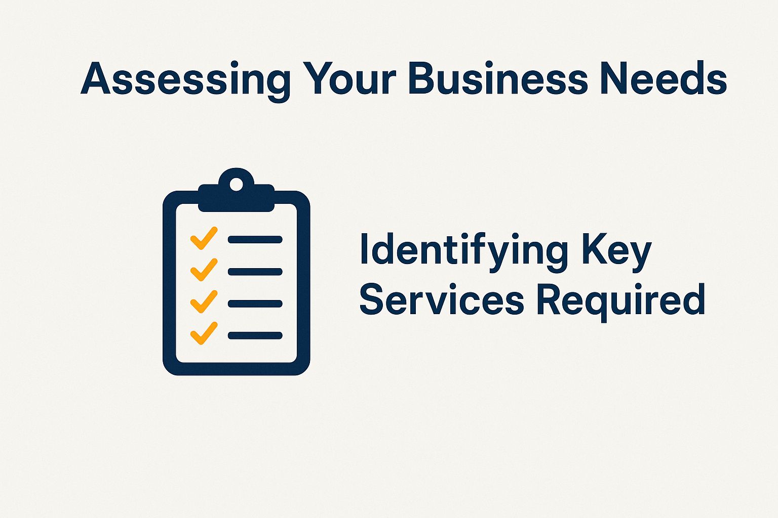 Assessing Your Business Needs