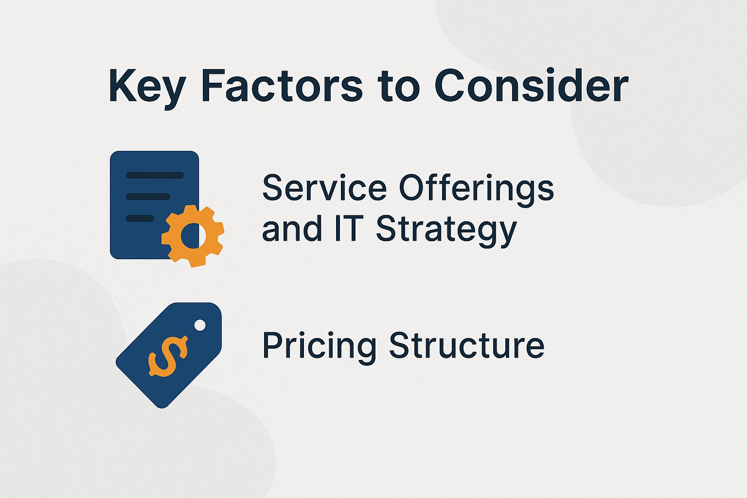 Key Factors to Consider