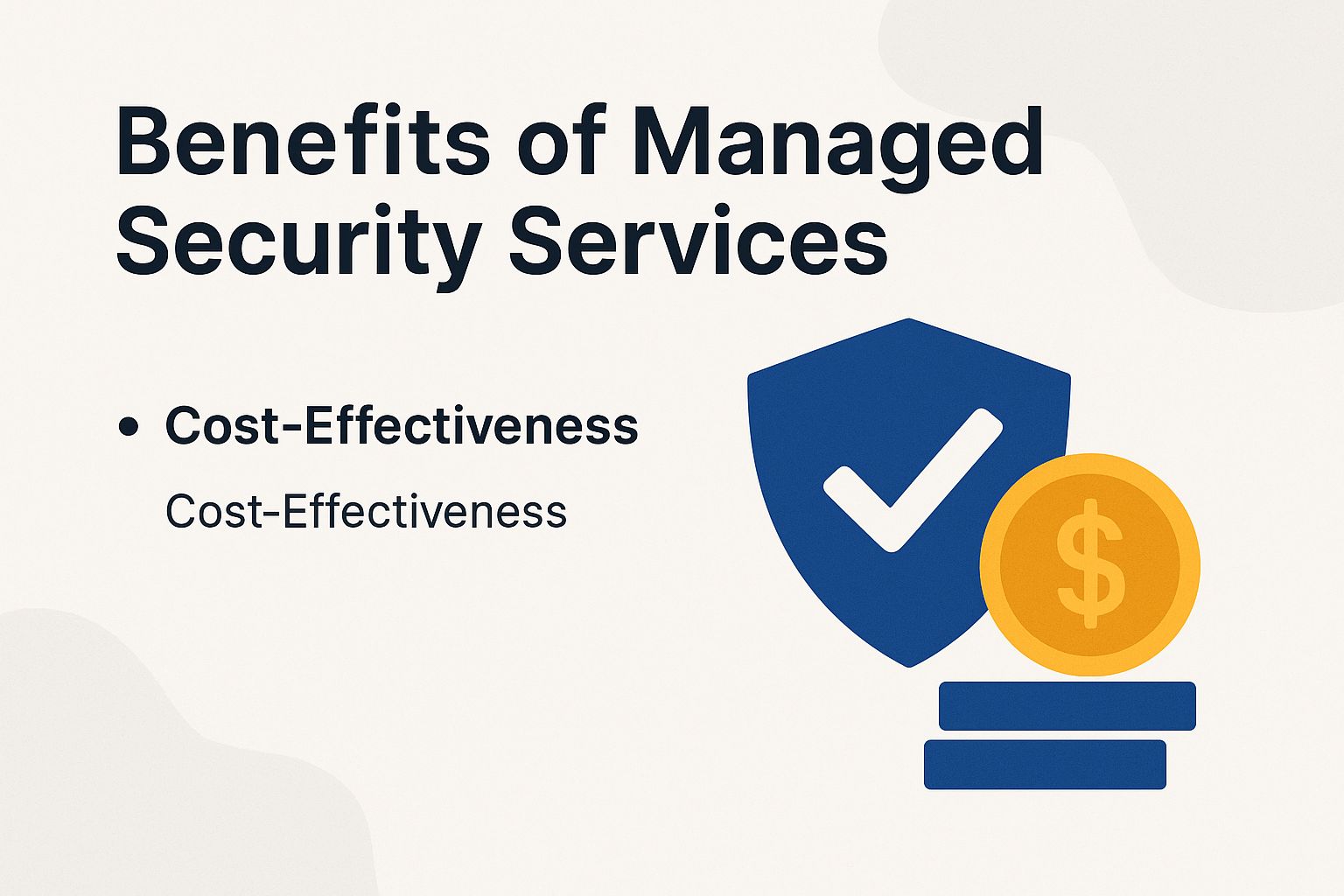 Benefits of Managed Security Services