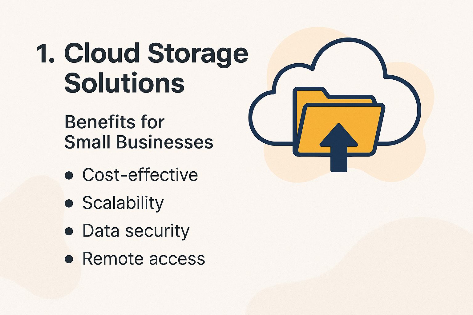 1. Cloud Storage Solutions